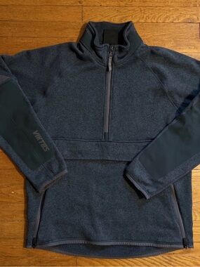 Discontinued Viktos Gunfighter Tactical Sweater Jacket Half-Zip Teal Men’s Sz M